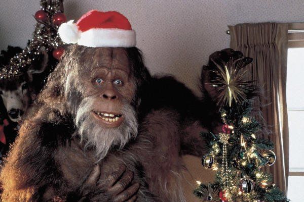 Bigfoot macht den Weihnachtsmann