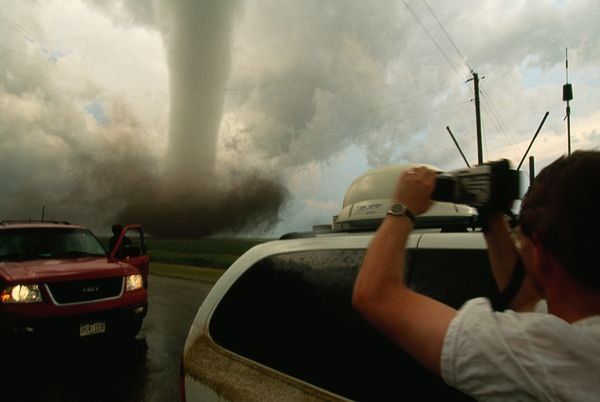 Storm Chaser jagen Tornado