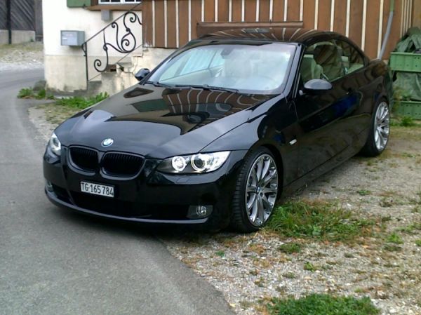 Schwarzer Tuning BMW