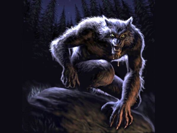 Werwolf fletscht schon die Zähne